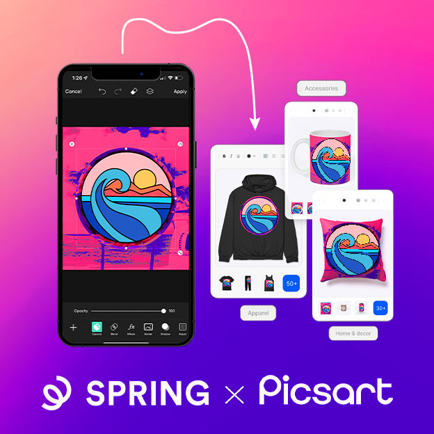 Picsart 界面截图