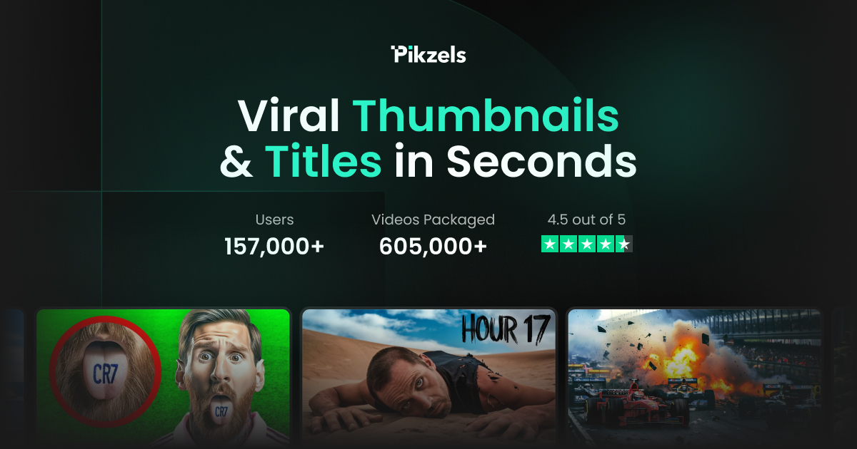 Pikzels 界面截图