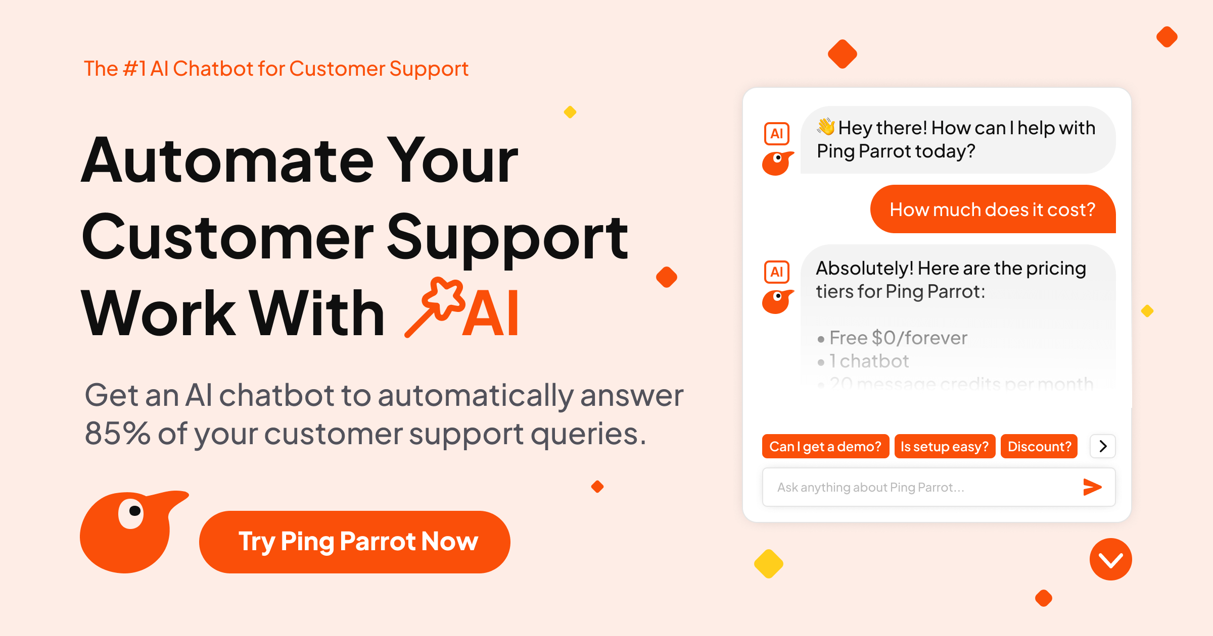 Ping Parrot 界面截图