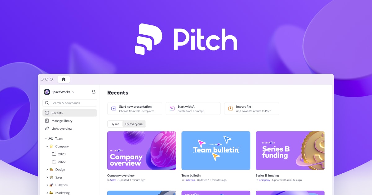 Pitch 界面截图