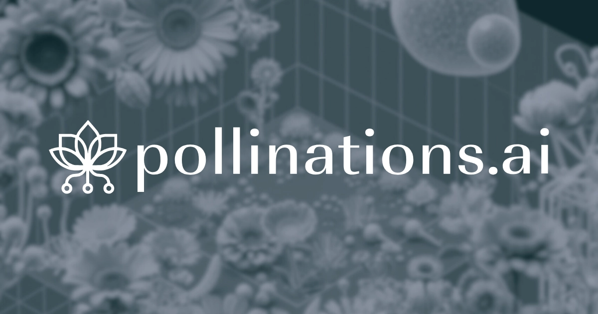 Pollinations.AI 界面截图