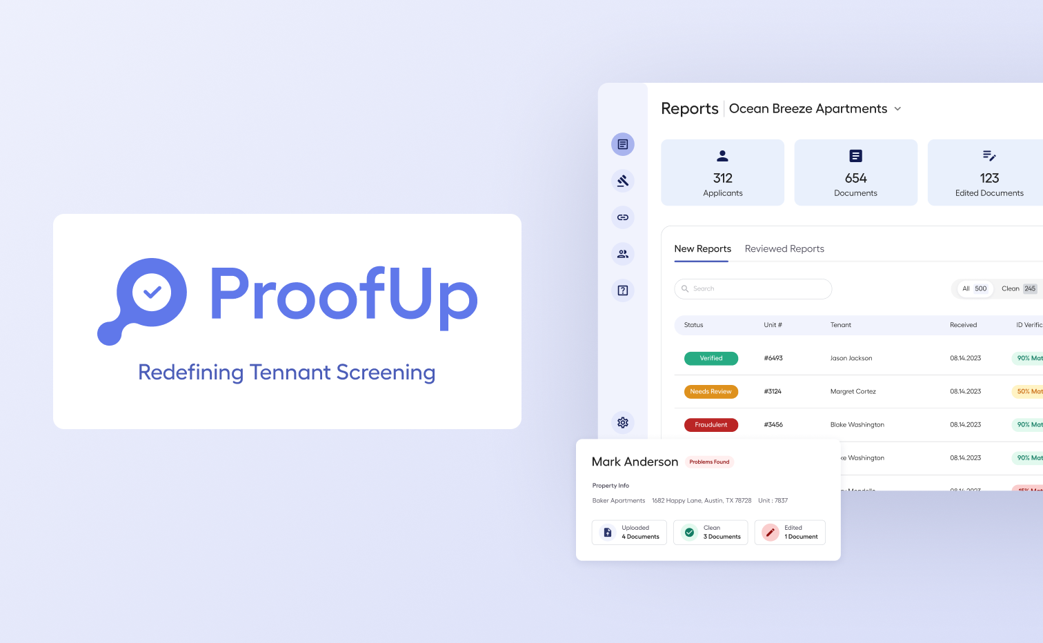 ProofUp 界面截图