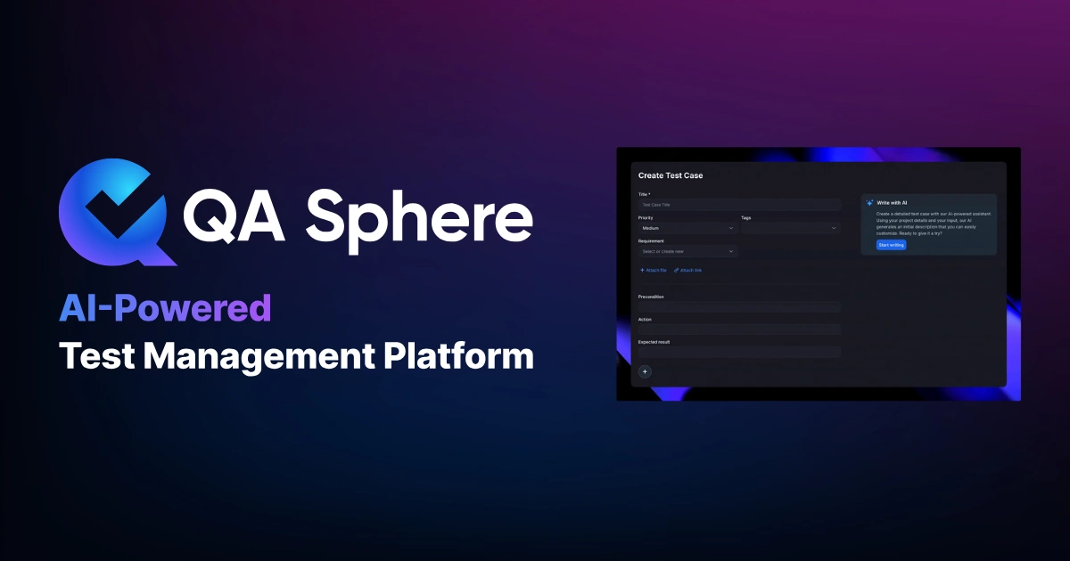 QA Sphere 界面截图