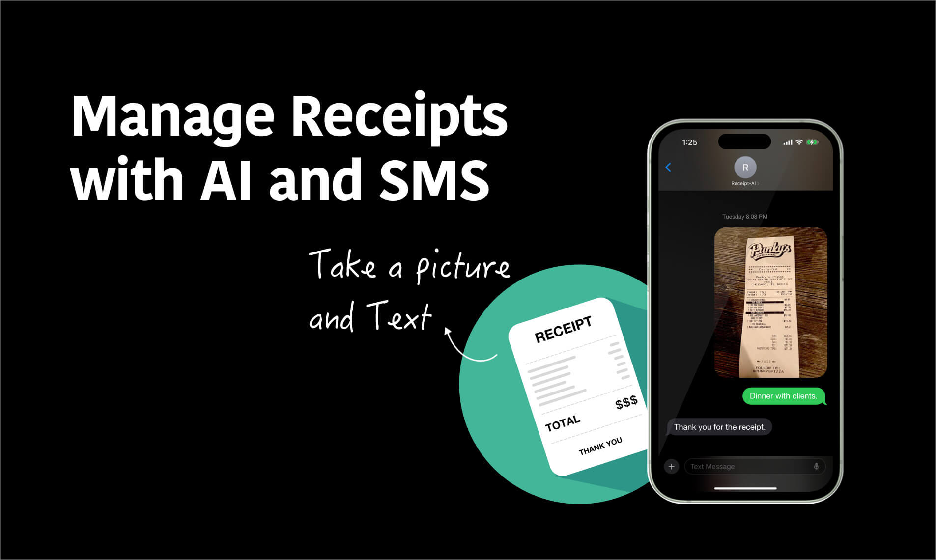 Receipt AI 界面截图
