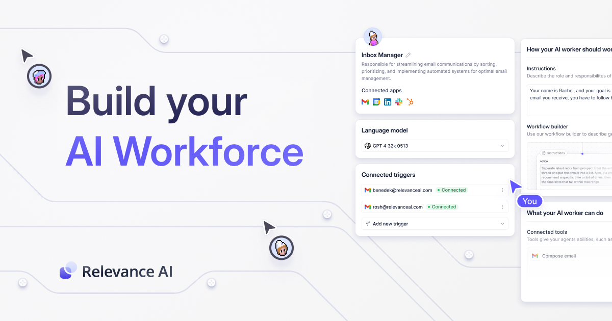 Relevance AI 界面截图