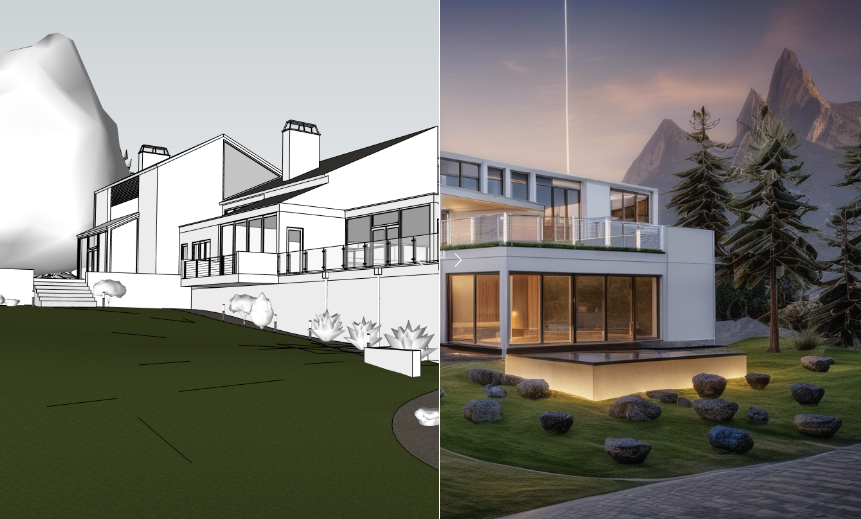 Render a House 界面截图