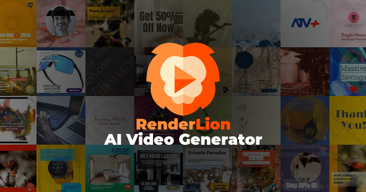 RenderLion 界面截图