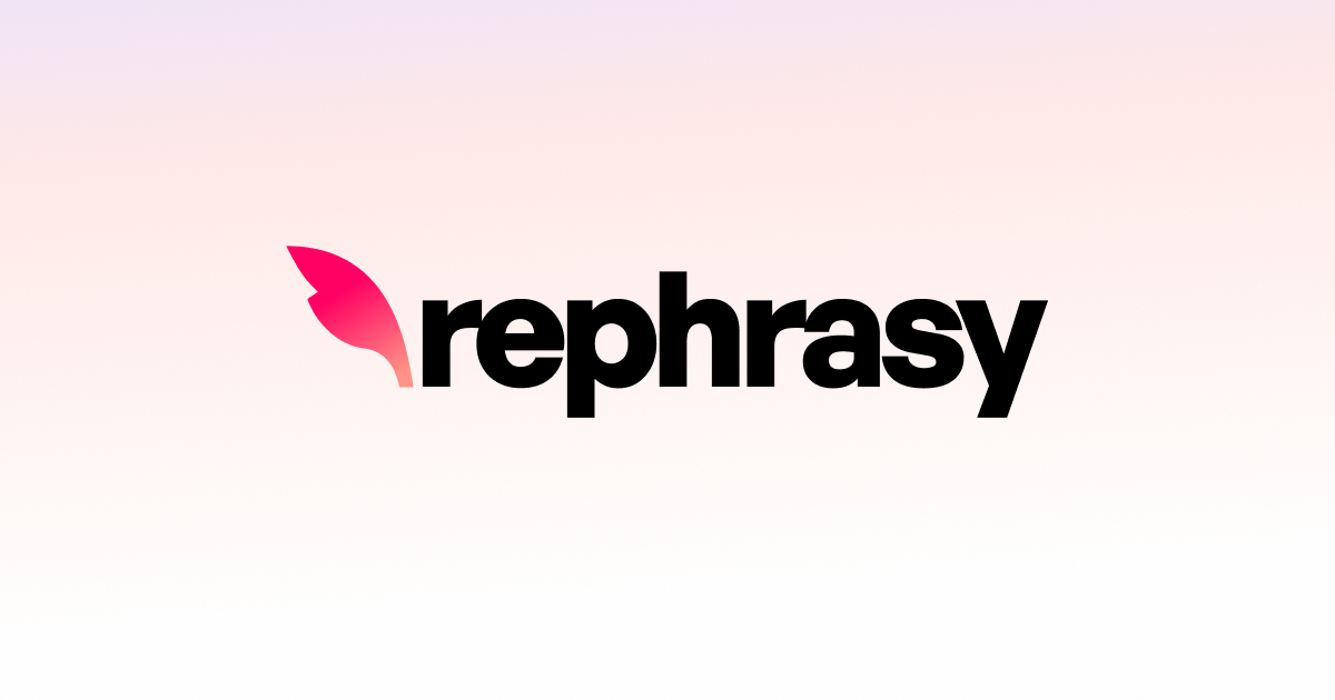 Rephrasy 界面截图