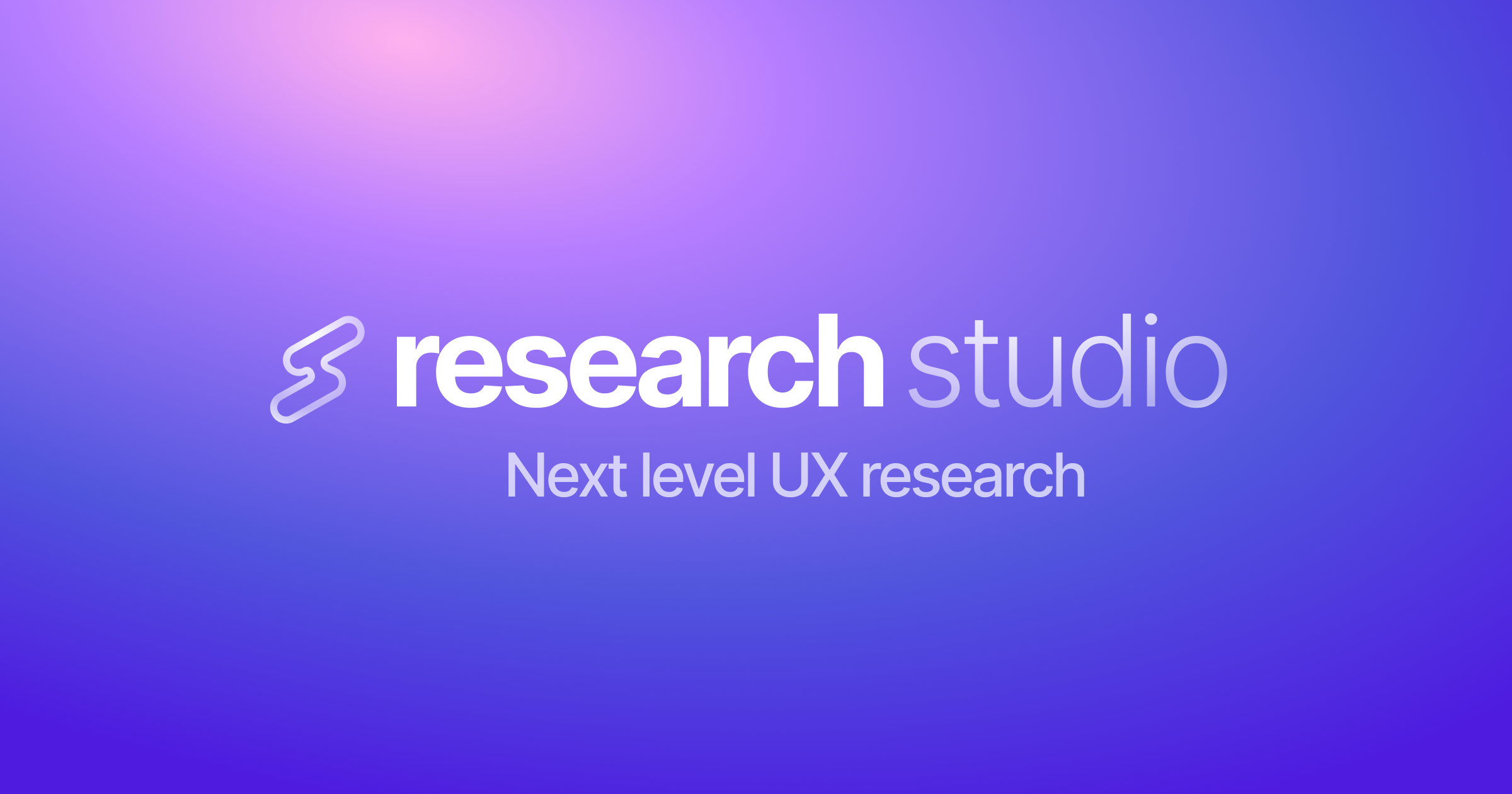 Research Studio 界面截图
