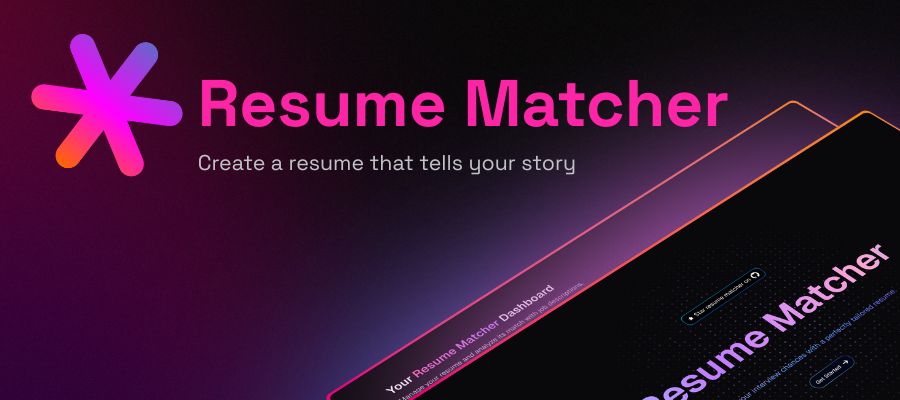 Resume Matcher 界面截图