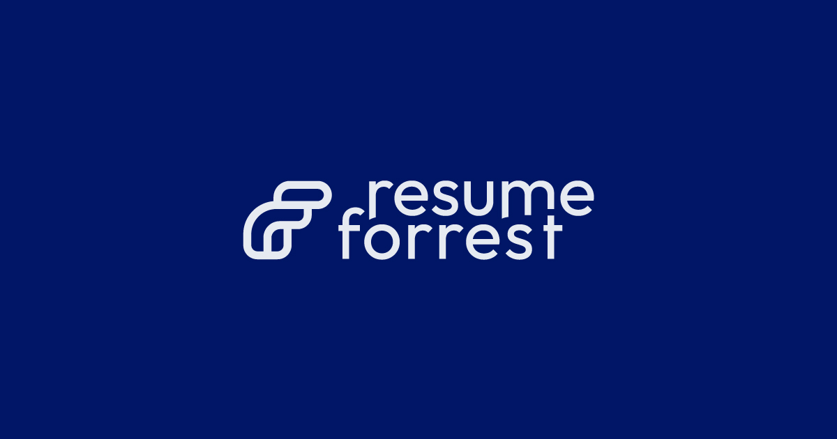 Resume Forrest 界面截图