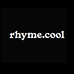 rhyme.cool 界面截图