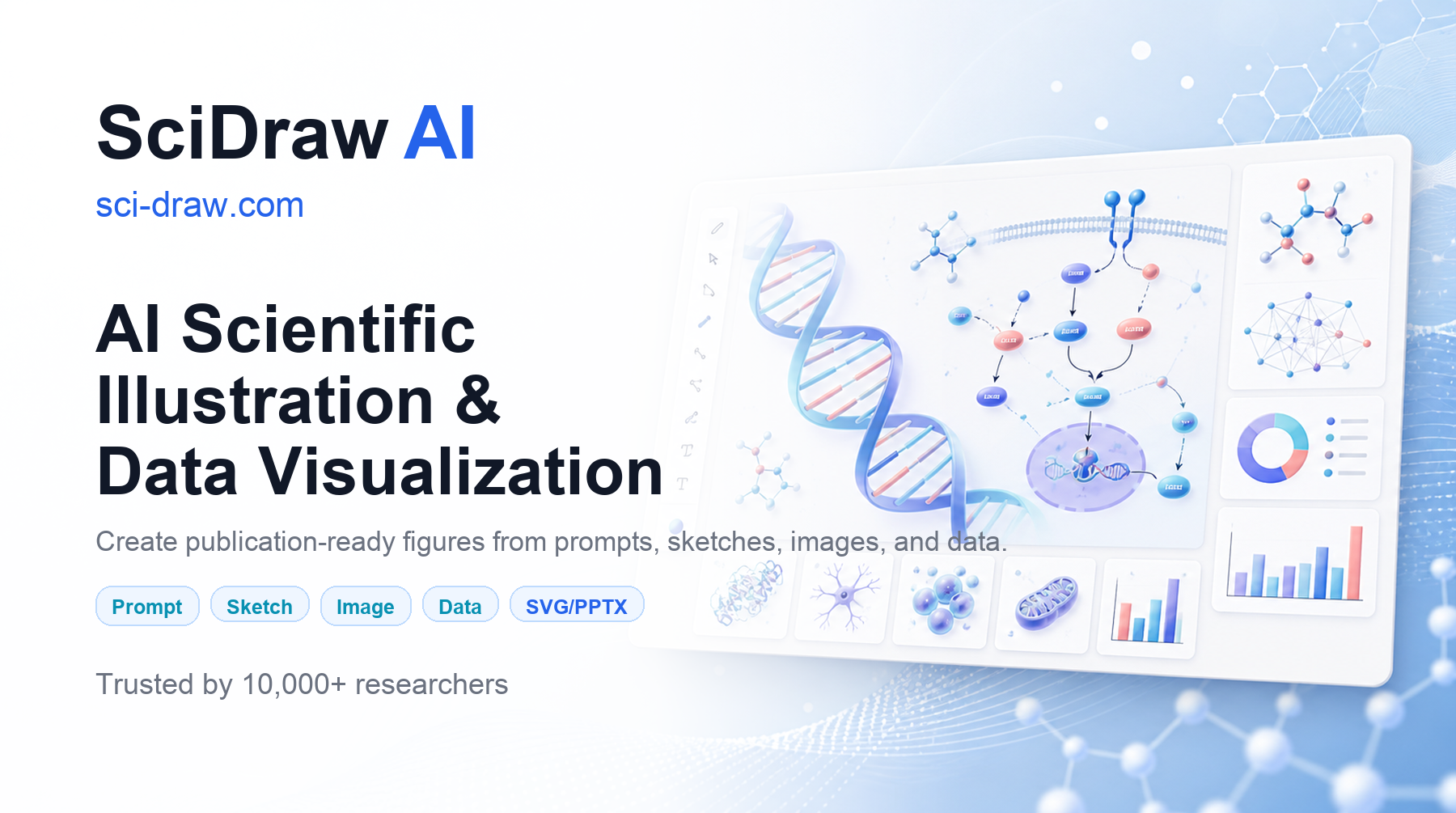SciDraw AI 界面截图