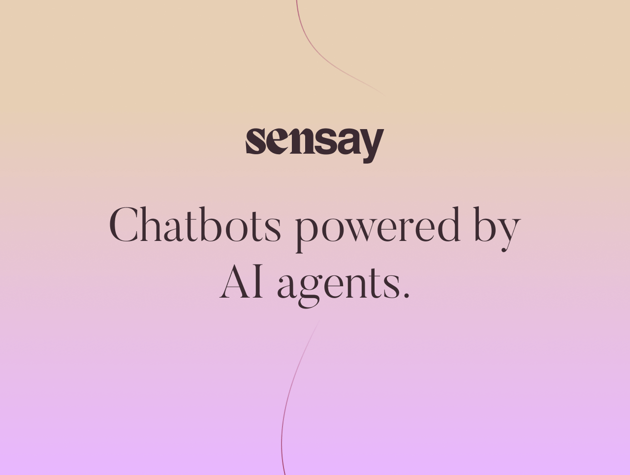 Sensay 界面截图