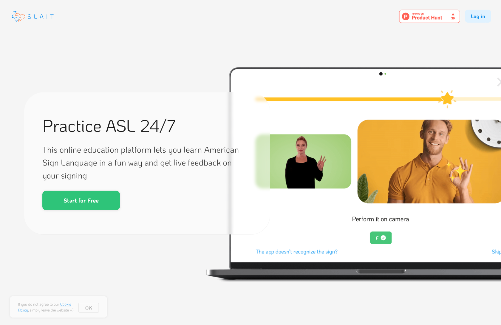SLAIT School 界面截图