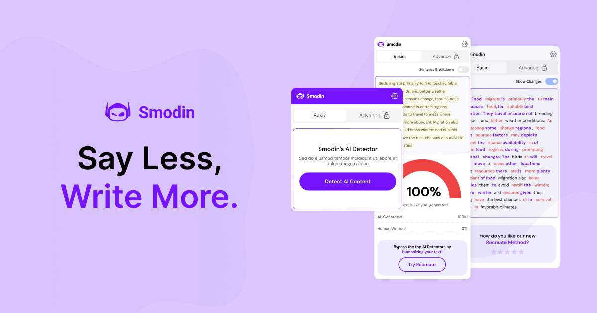 Smodin 界面截图