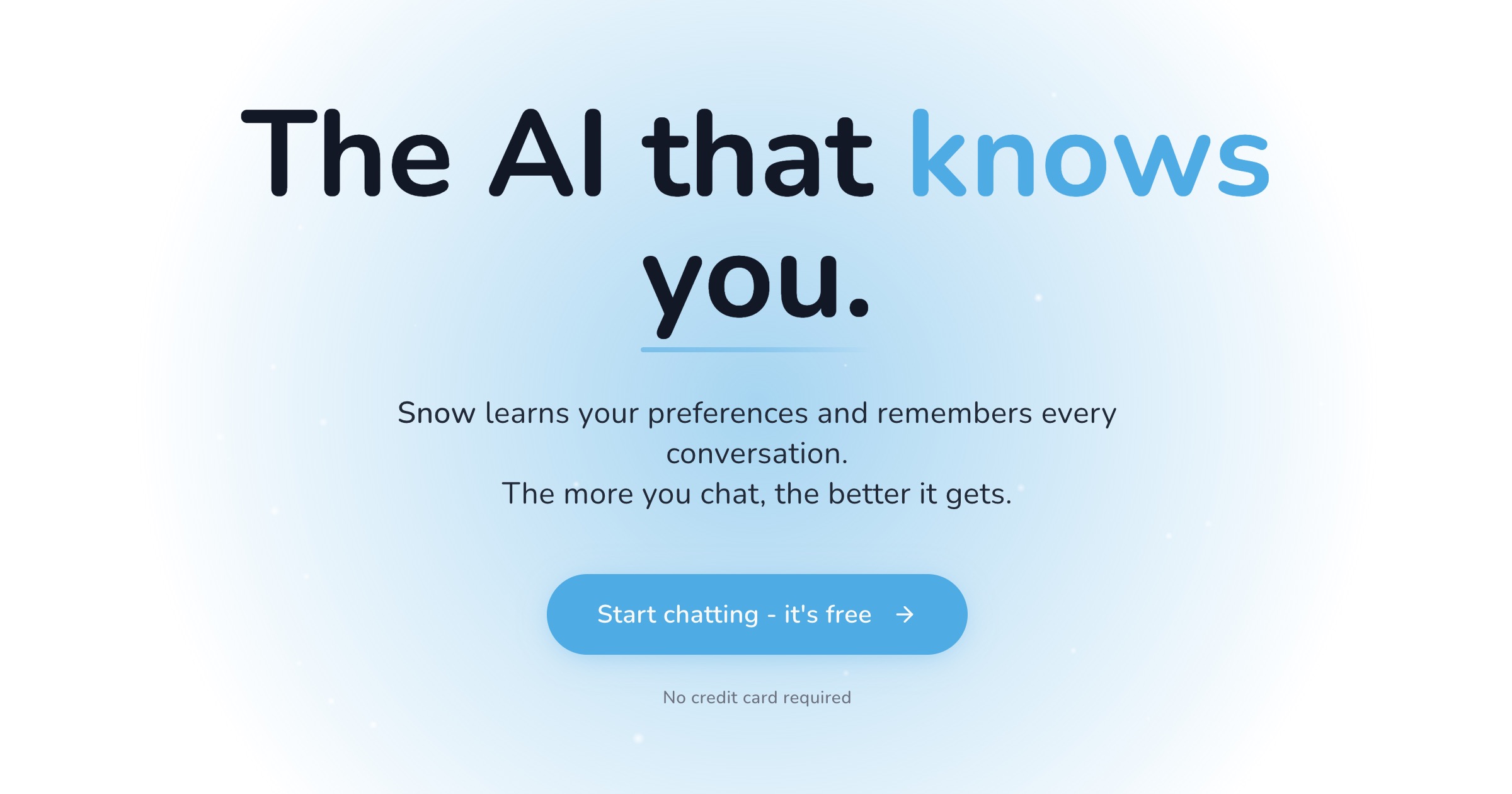 Snow Chat 界面截图