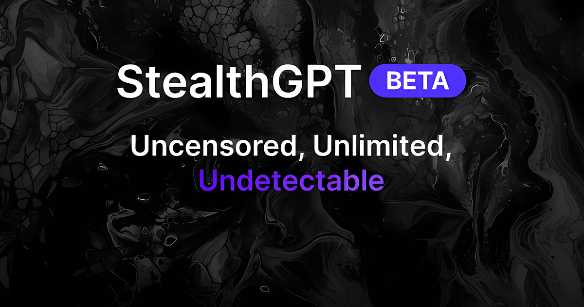 StealthGPT 界面截图