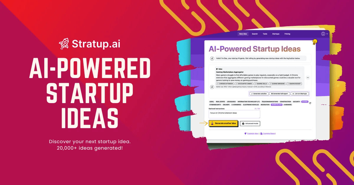 Stratup.ai 界面截图