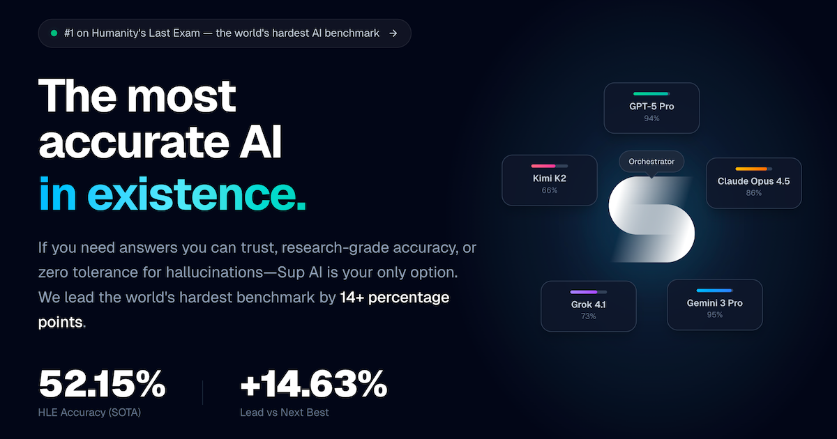 Sup AI 界面截图