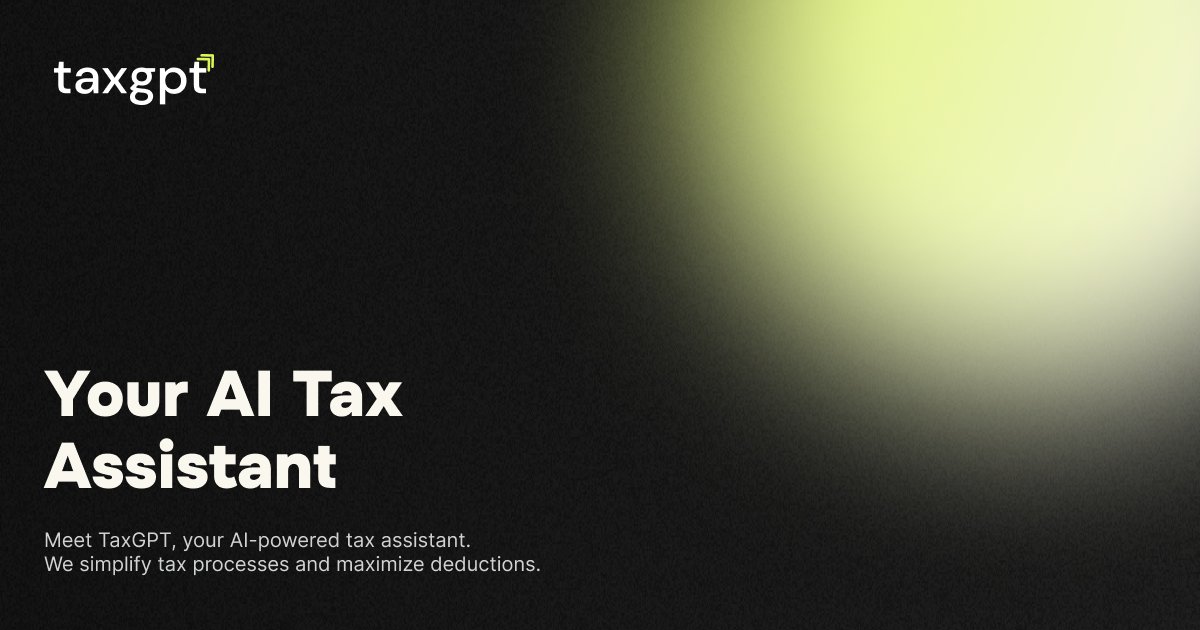 TaxGPT 界面截图