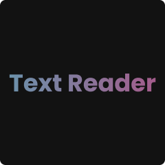 Text Reader 界面截图