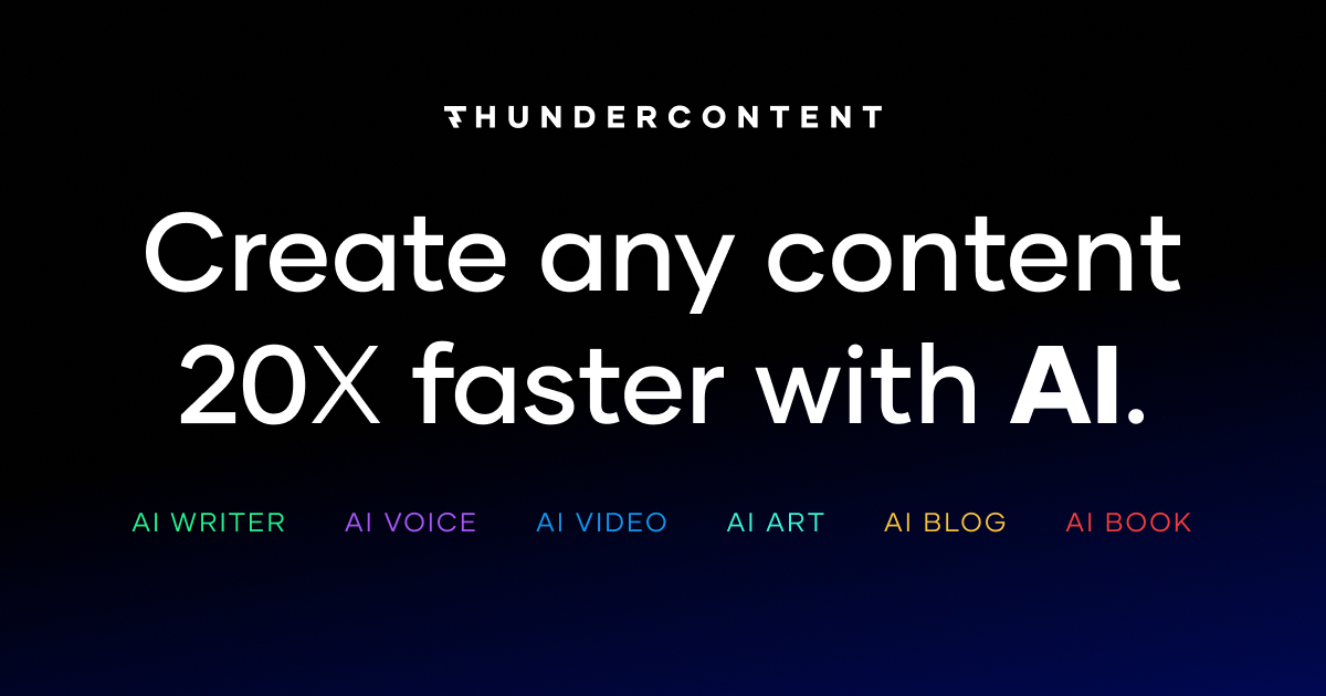 Thundercontent 界面截图