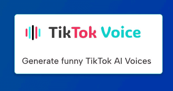TikTok 语音生成器 界面截图