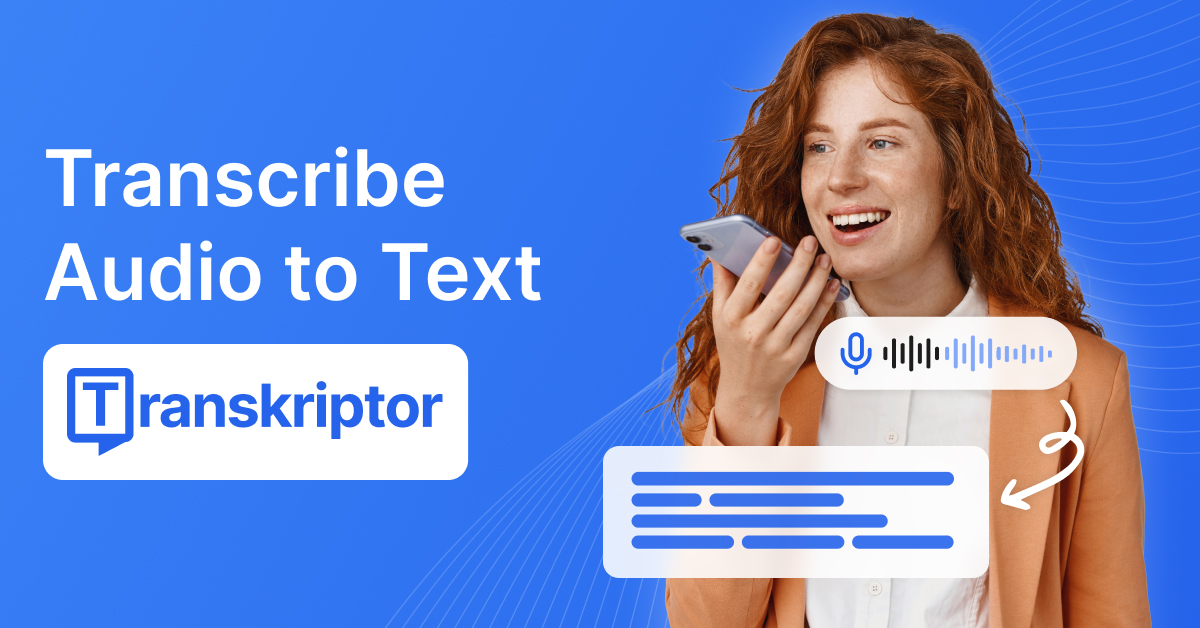 Transkriptor 界面截图