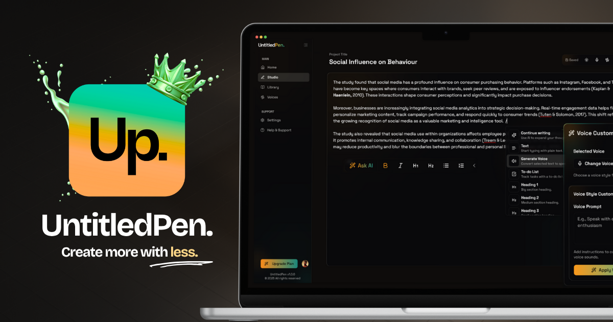 UntitledPen 界面截图