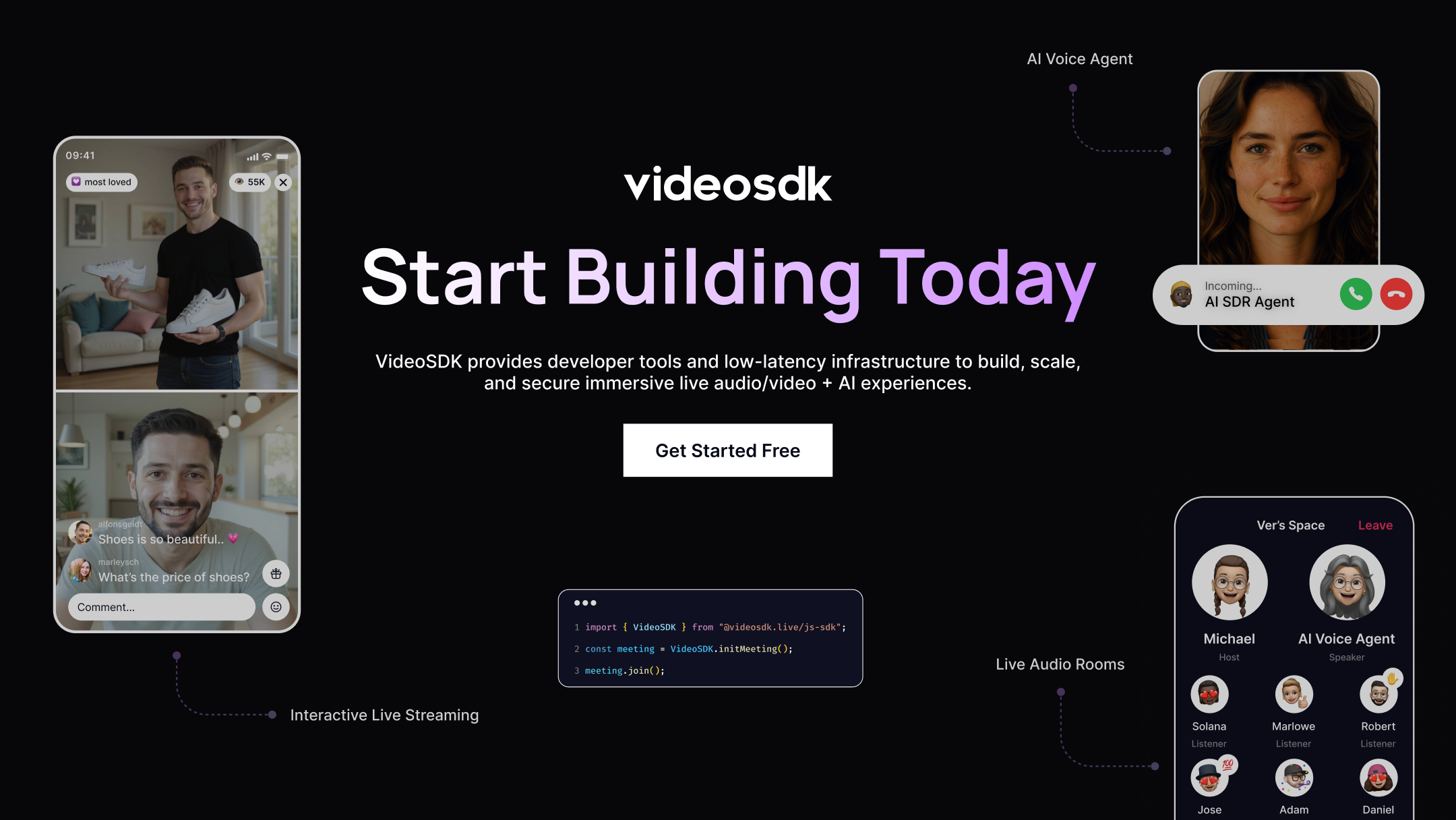 VideoSDK 界面截图