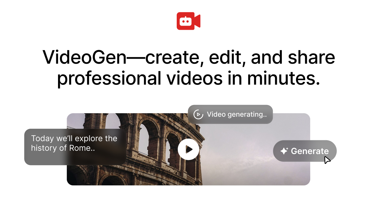 VideoGen 界面截图