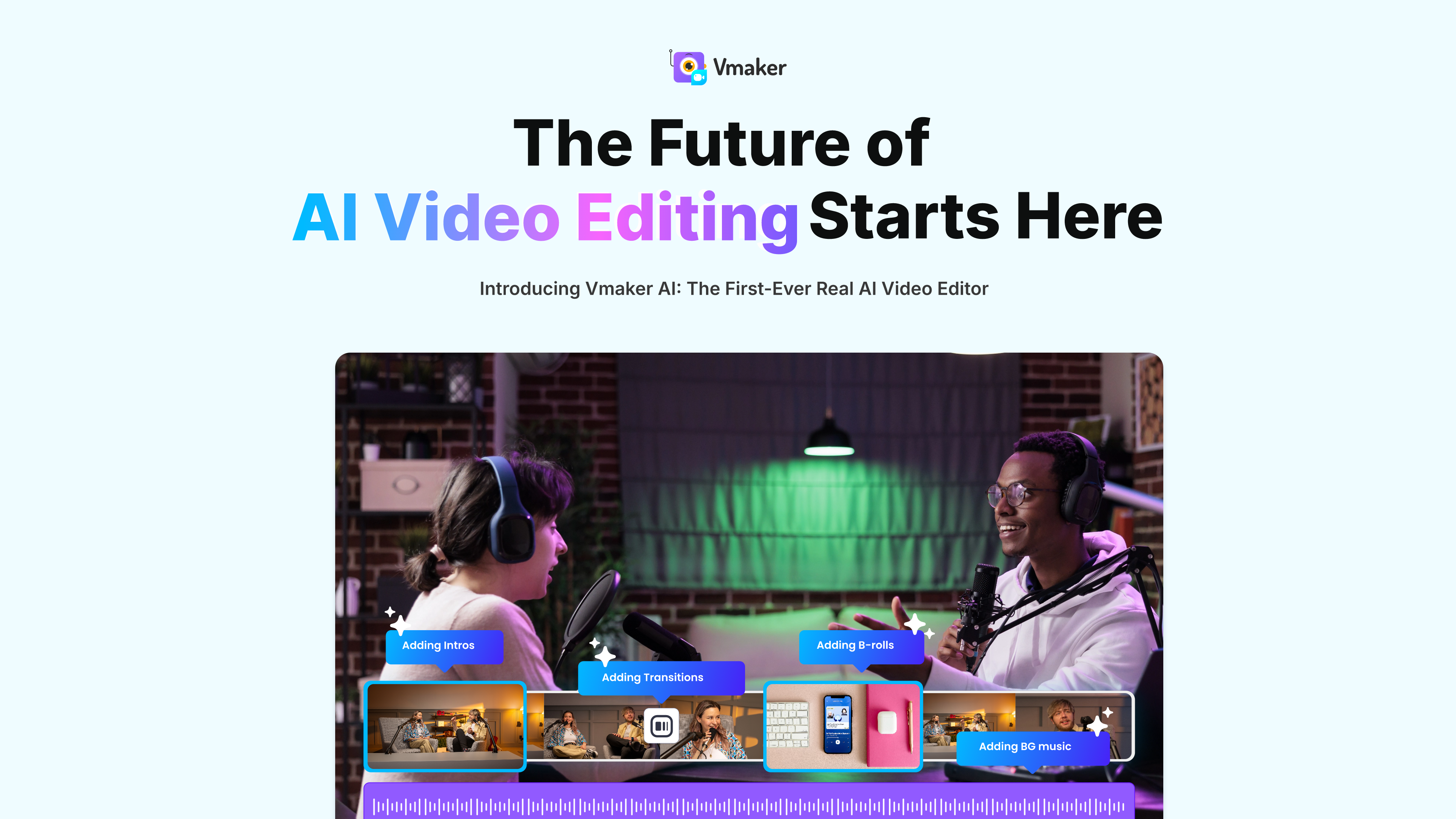 Vmaker AI 界面截图