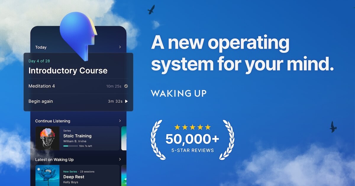 Waking Up 界面截图