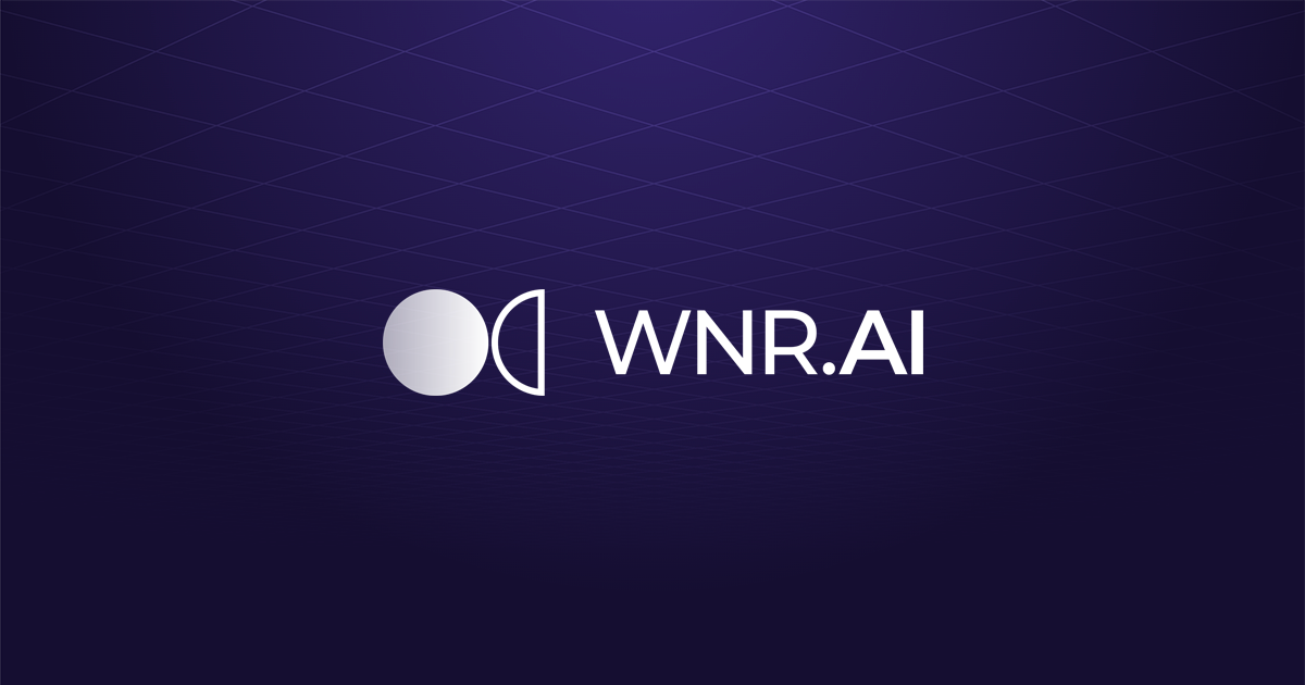 WNR.AI 界面截图