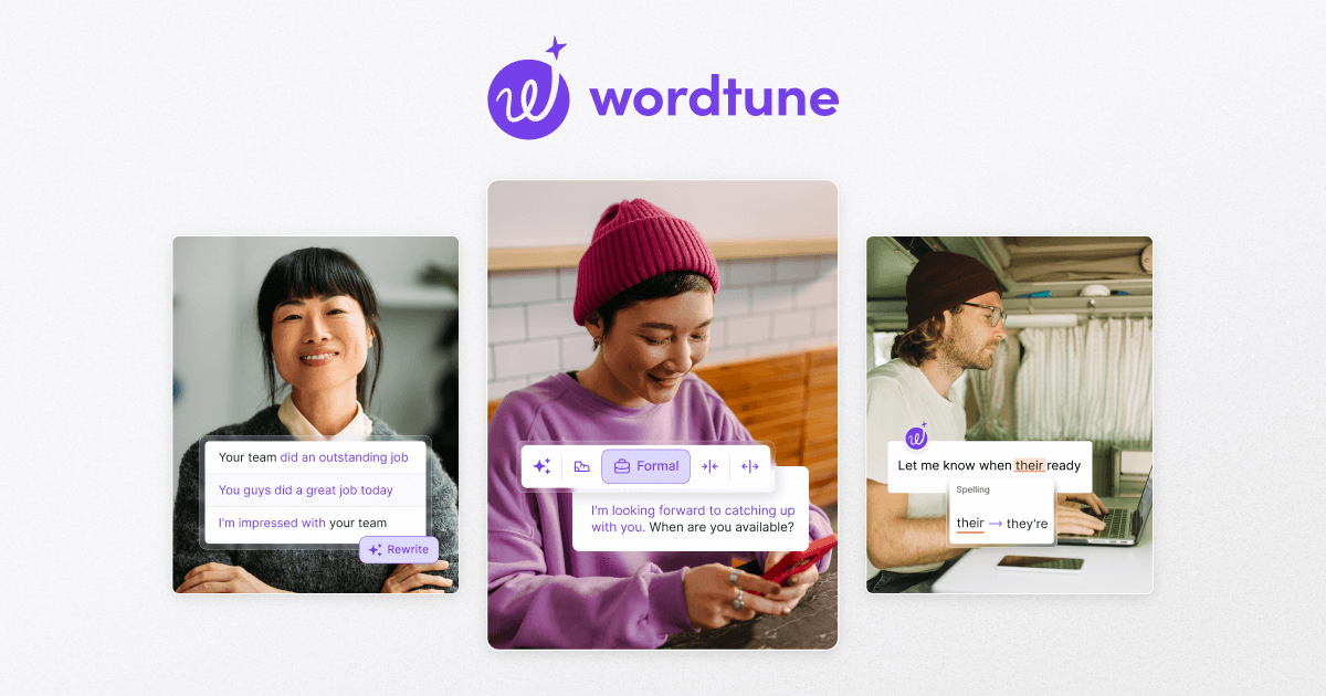 Wordtune 界面截图