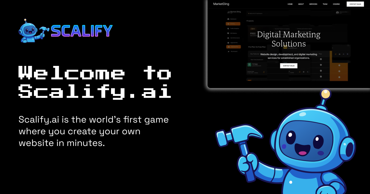 Scalify.ai 界面截图